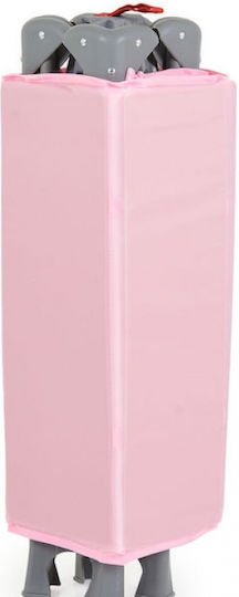 Moni Solo Laufstall mit Matratze Rosa 125x65cm