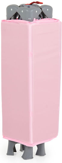 Moni Solo Laufstall mit Matratze Rosa 125x65cm
