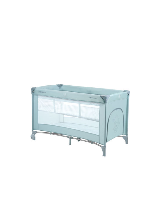 Kikka Boo So Gifted Plus Playpen 2 Levels with Changing Table & Mattress Green 124x64cm