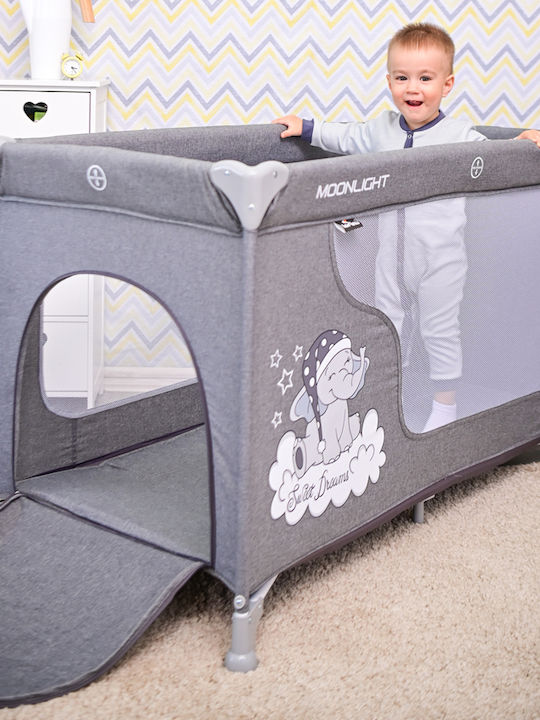 Lorelli Moonlight Playpen with Mattress Layer String 126x70cm