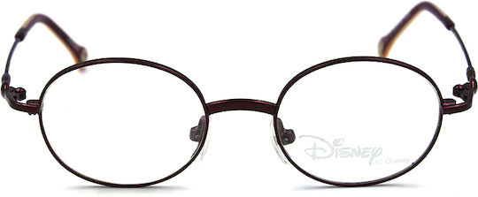Disney Metal Eyeglass Frame Burgundy 00701