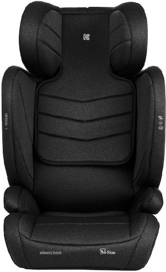 Kikka Boo I-Stand Καθισματάκι Αυτοκινήτου High-back Booster i-Size με Isofix Black