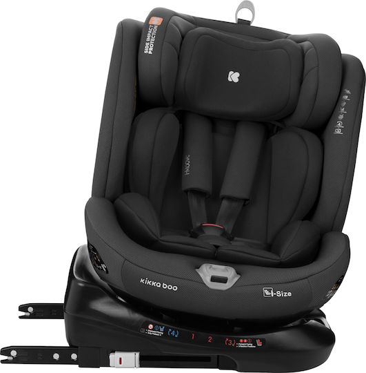 Kikka Boo I-moove Baby Car Seat i-Size with Isofix Black 0-10 kg