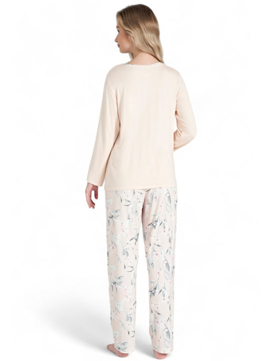 Pijadore Sommer Damen Pyjama-Set Somon