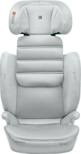 Kikka Boo i-Track Baby Car Seat i-Size with Isofix Light Grey 15-36 kg