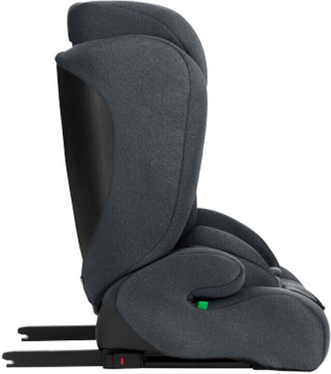Kikka Boo i-Cross Детско Столче за Кола i-Размер с Isofix Тъмно сиво