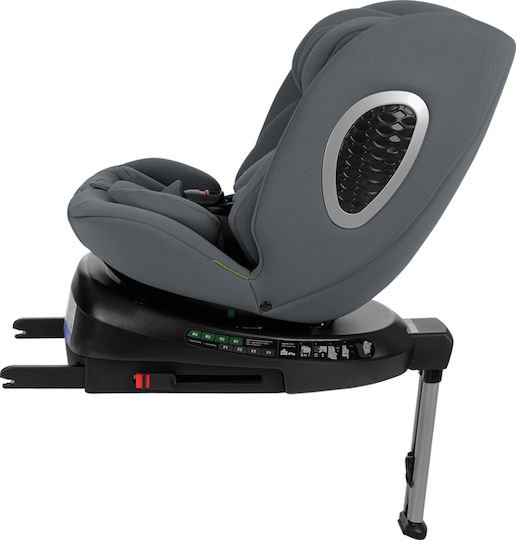 Kikka Boo i-Rove Καθισματάκι Αυτοκινήτου i-Size με Isofix Dark Grey