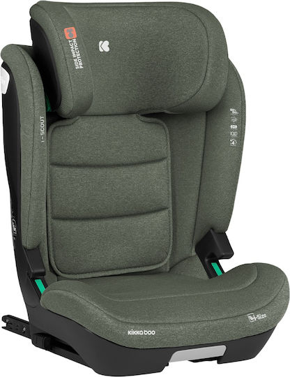 Kikka Boo I-Scout Καθισματάκι Αυτοκινήτου i-Size με Isofix Army Green