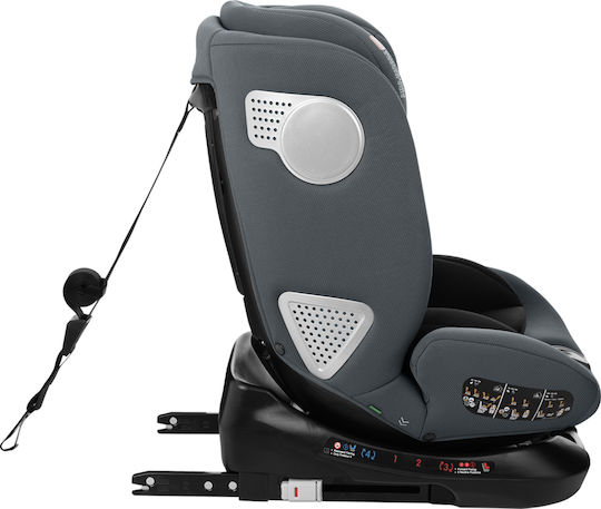 Kikka Boo I-Moove Baby Car Seat i-Size with Isofix Dark Grey