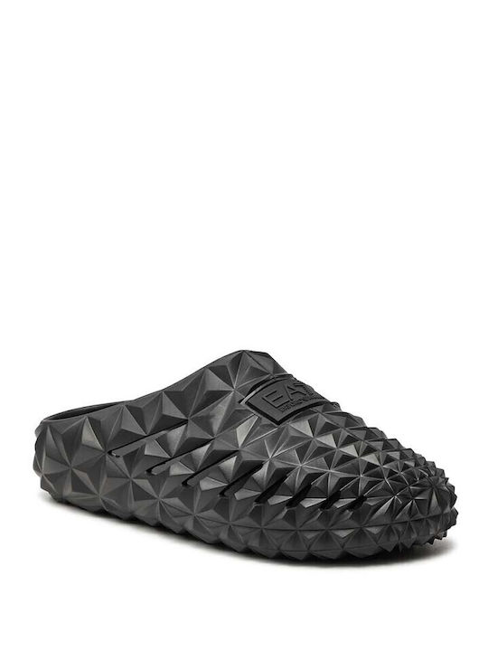Emporio Armani Men's Clogs Black