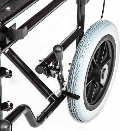 Promoting Medical Promoting Medical Wheelchair 12" Folding 58cm PW020218A Black