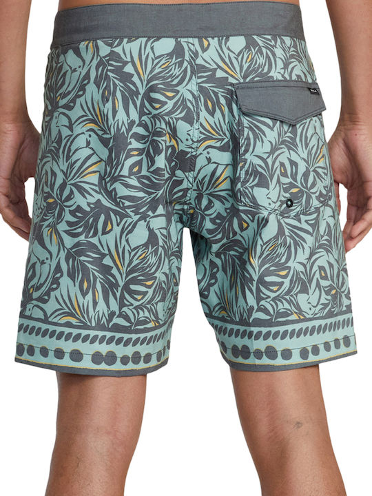 RVCA Trunk Herren Badebekleidung Shorts Grün