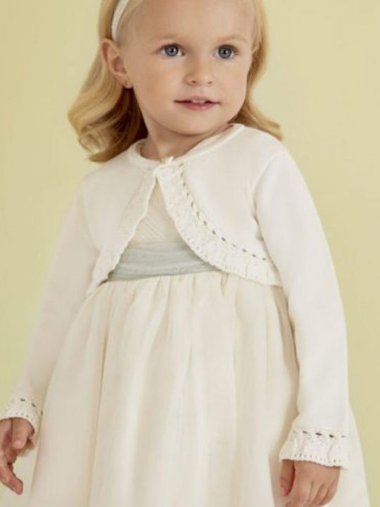 Kinderbolero Gestrickt Beige