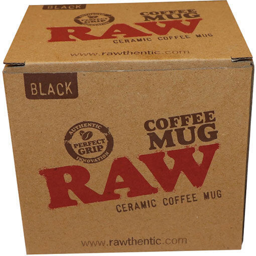 Raw Keramiktasse Schwarz