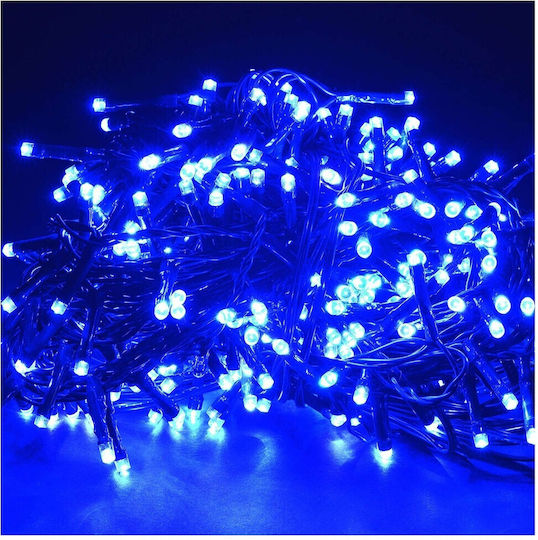 1144 Λαμπάκια LED 40μ. Μπλε σε Σειρά