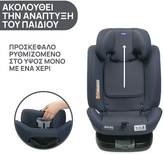 Chicco Unico Evo Autositz i-Size mit Isofix India Ink 0-36 kg