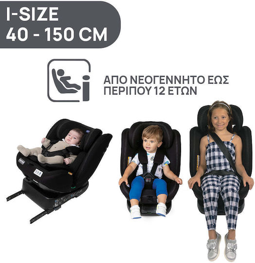 Chicco Unico Evo Autositz i-Size mit Isofix India Ink 0-36 kg