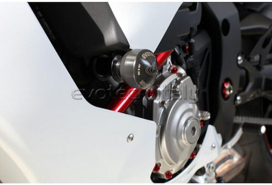 Evotech Προστατευτικά Μανιτάρια Κινητήρα Μοτοσυκλέτας EVODEF-0219