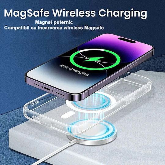 Задна корица Силикон Прозрачен (iPhone 15)