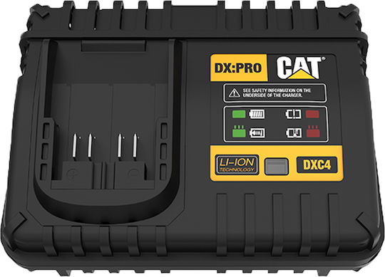 CAT Φορτιστής Μπαταριών Εργαλείου 18V Dxc4