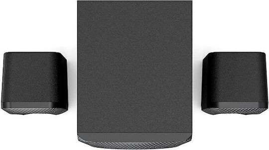 Fenda Ηχοσύστημα 2.1 F&D F590X 60W με Digital Media Player και Bluetooth Μαύρο