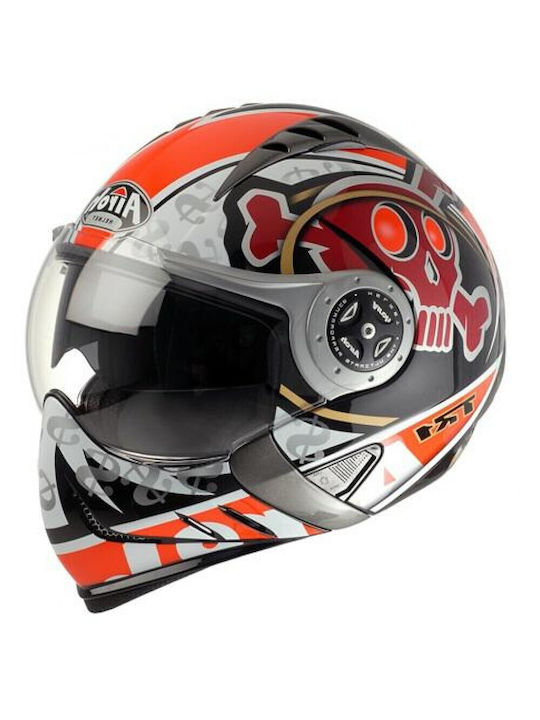Airoh TR1 Motorcycle Helmet Modular ECE 22.06 1350gr with Sunvisor