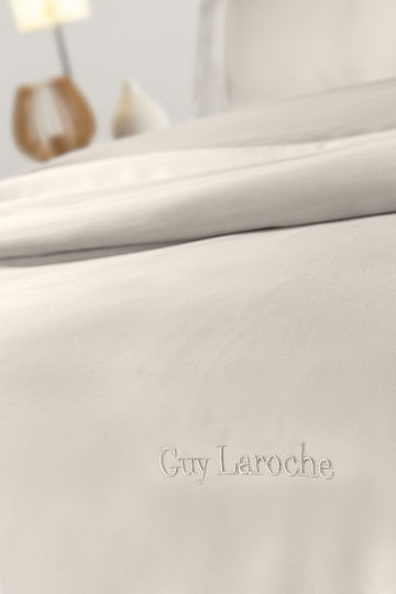 Guy Laroche Комплект Плик за Завивка Кинг Сайз с 2 Калъфки 225x245 Silky Естествено