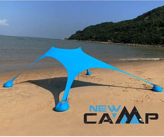 New Camp Lycra Strandsonnenschutz 4 Personen Blau