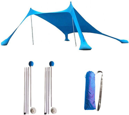 New Camp Lycra Strandsonnenschutz 4 Personen Blau