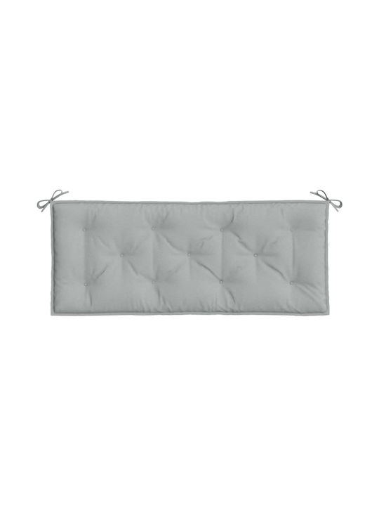 vidaXL Garden Bench Cushion with Backrest An. Gray 2pcs 50x120cm