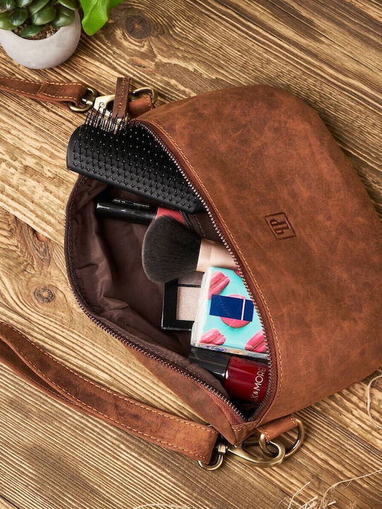 Magazin online pentru femei Piele Bum Bag pentru Talie Maro