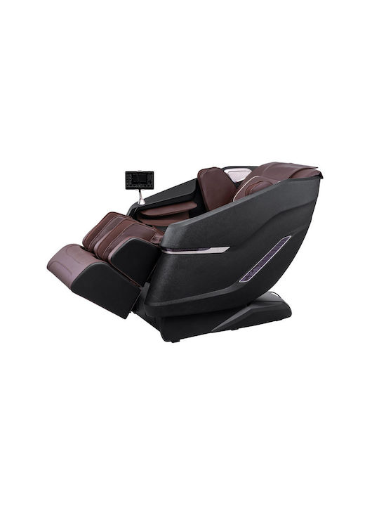 Relaxsessel Friseurwaschbecken mit Fußhocker aus Kunstleder Schwarz 175x73x88cm