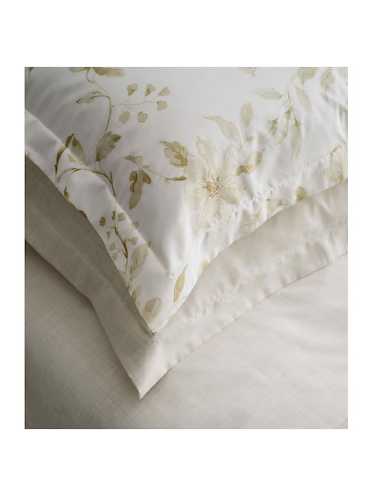 Vesta Home Σετ Παπλωματοθήκη Βαμβακοσατέν Υπέρδιπλη με 2 Μαξιλαροθήκες 230x240cm Rebecca 1