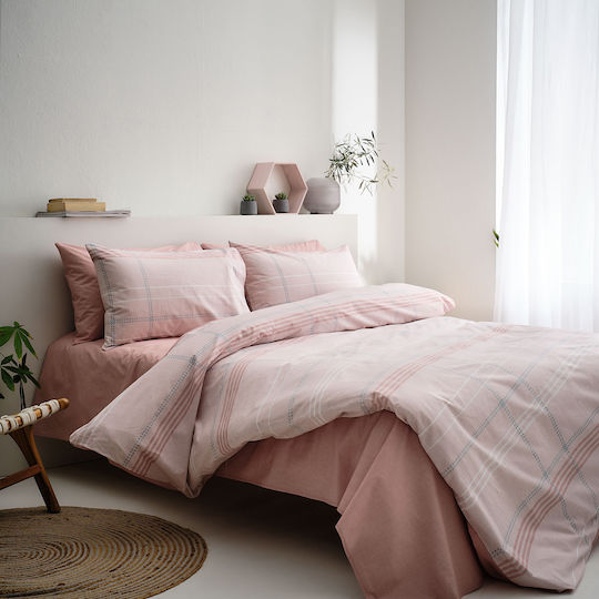 Vesta Home Duvet Cover Set Cotton Double with 2 Pillowcases 200x240 Valeria 2