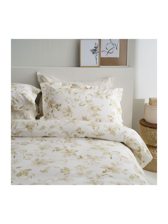 Vesta Home Σετ Παπλωματοθήκη Βαμβακοσατέν Υπέρδιπλη με 2 Μαξιλαροθήκες 230x240cm Rebecca 1