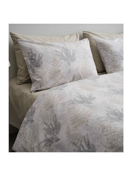 Vesta Home Duvet Cover Set Cotton Queen with 2 Pillowcases 230x240 Silvia 2