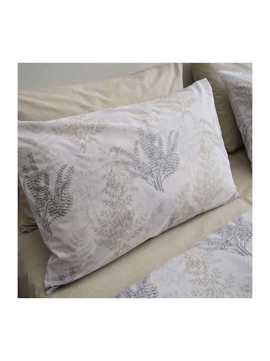Vesta Home Duvet Cover Set Cotton Queen with 2 Pillowcases 230x240 Silvia 2