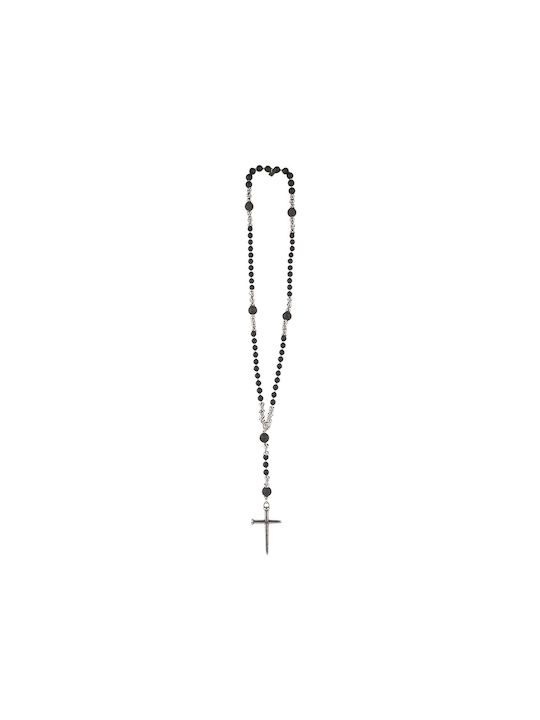 Andriy By MF Men's Cross from Silver with Chain