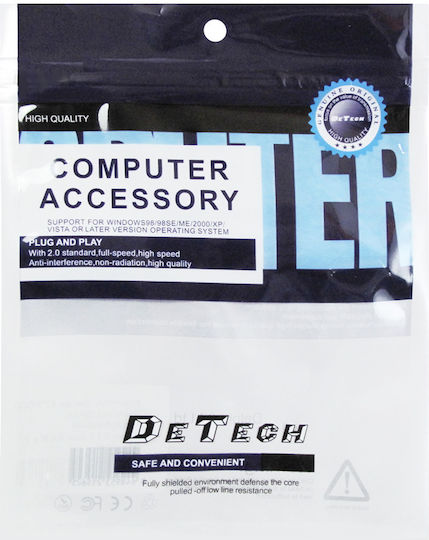 Μετατροπέας USB-B male σε USB-A female 1τμχ 17137