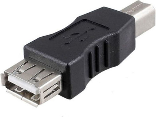 Μετατροπέας USB-B male σε USB-A female 1τμχ 17137