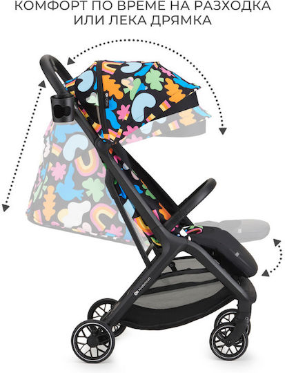 Kinderkraft Nuby 2 Καρότσι Μωρού Happy Shapes 7.9kg
