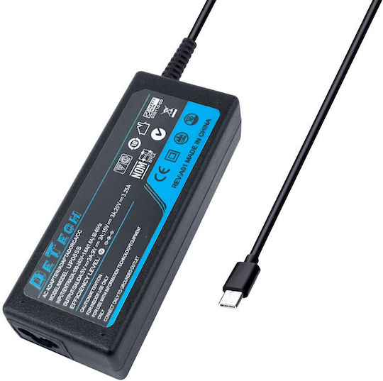 USB-C Universal Φορτιστής Laptop 65W 20V 3.25A