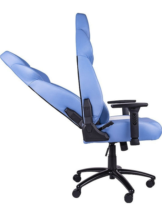Thermaltake V Comfort Scaun Gaming Din piele ecologică cu Brațe Reglabile Blue / White