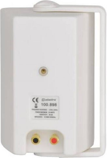 Adastra 4*bc3w+a200 Σετ Ηχεία Εγκαταστάσεων με Bluetooth Λευκά
