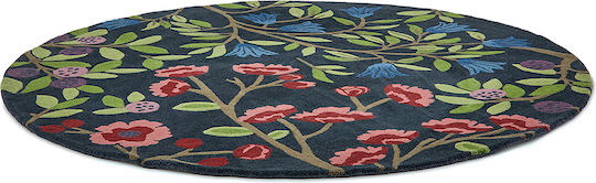 Sanderson Foraging Covor Rotund Indigo