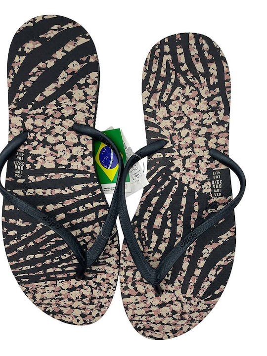 Dupe Women's Flip Flops Black