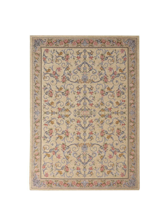 Royal Carpet Canvas 225T Covor Rotund Timp de vară Bej