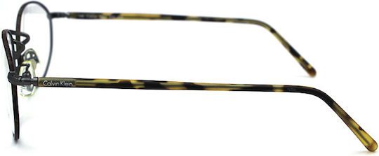 Calvin Klein Metal Eyeglass Frame Brown CK232 537
