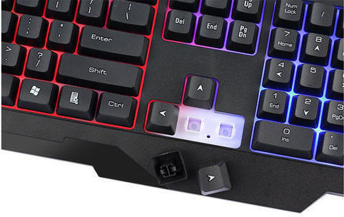 Xtrike Me KB-306 Gaming Πληκτρολόγιο με RGB φωτισμό (Αγγλικό US)