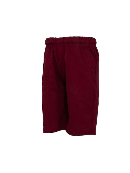 Piccino Kids Shorts/Bermuda Fabric Burgundy